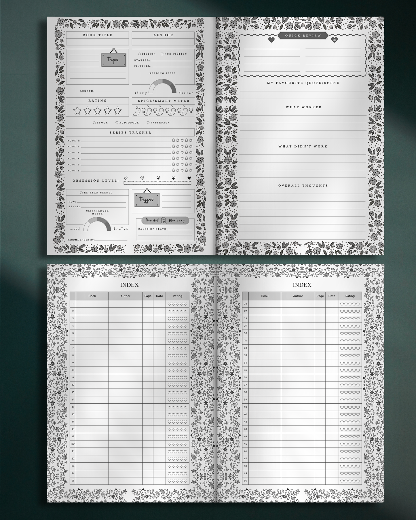 Sage Reading Journal